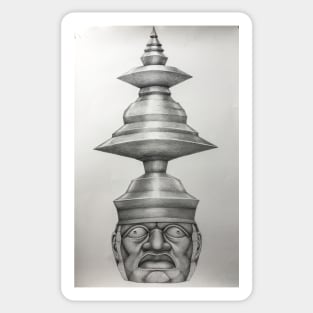 Ancient Statue Sticker